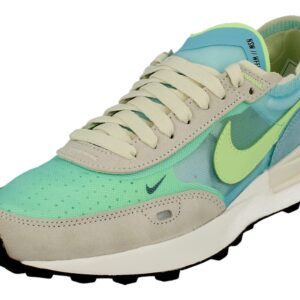 Nike Womens WMNS Waffle One DC2533 401 Bleached Aqua/Lime - Size 7.5W