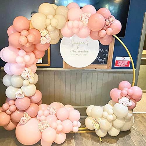 Pink Balloons 12 Inch 50 Pcs Baby Shower Party Balloons Happy Birthday Decoration Balloons Gender Reveal Wedding Party Decoration