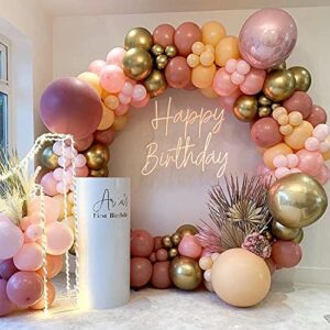 Pink Balloons 12 Inch 50 Pcs Baby Shower Party Balloons Happy Birthday Decoration Balloons Gender Reveal Wedding Party Decoration