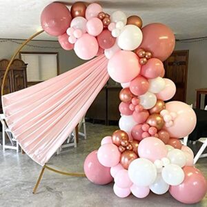 Pink Balloons 12 Inch 50 Pcs Baby Shower Party Balloons Happy Birthday Decoration Balloons Gender Reveal Wedding Party Decoration