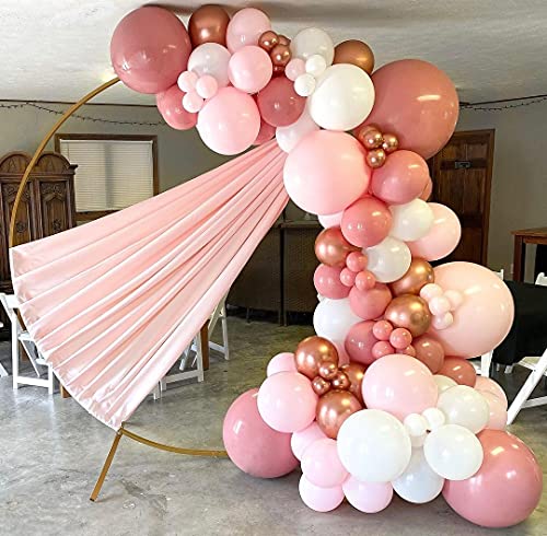 Pink Balloons 12 Inch 50 Pcs Baby Shower Party Balloons Happy Birthday Decoration Balloons Gender Reveal Wedding Party Decoration