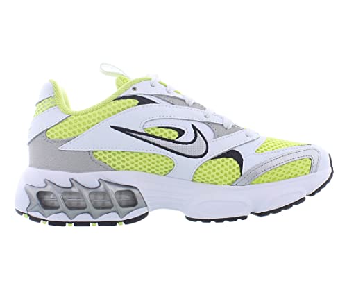 Nike Zoom Air Fire Womens Running Trainers CW3876 Sneakers Shoes (UK 9.5 US 12 EU 44.5, White Metallic Silver 102)