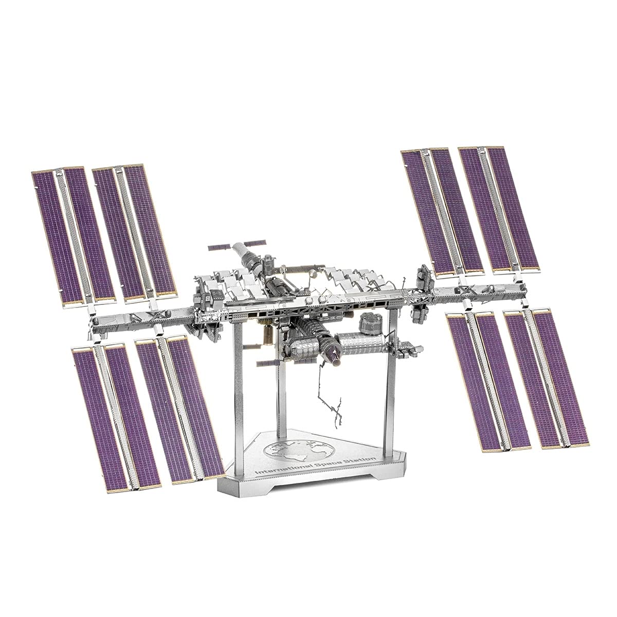 Metal Earth Fascinations Premium Series 3D Metal Models Set of 2 Kits - Space Shuttle Launch Kit - International Space Station