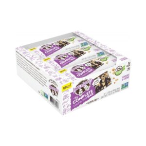 lenny & larry's the complete cookie-fied bar, cookies & creme, 45g - plant-based protein bar, vegan and non-gmo (pack of 9)