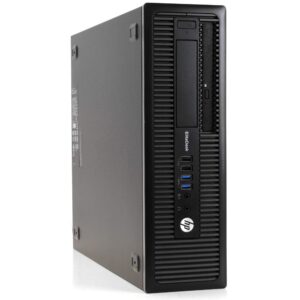hp elitedesk 800g1 desktop computer pc, 16gb ram, 500gb ssd hard drive, windows 10 home 64 bit (renewed)
