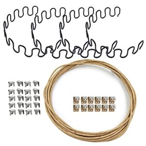 Carkio 22" Sofa Upholstery Spring Replacement Kit for Funirture Couch Repari Automotive and Others