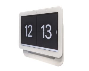 mount genie simple built-in google nest hub gen 2 wall mount [does not fit 2018 gen 1]: the perfect smart home command center | poe option available | designed in the usa