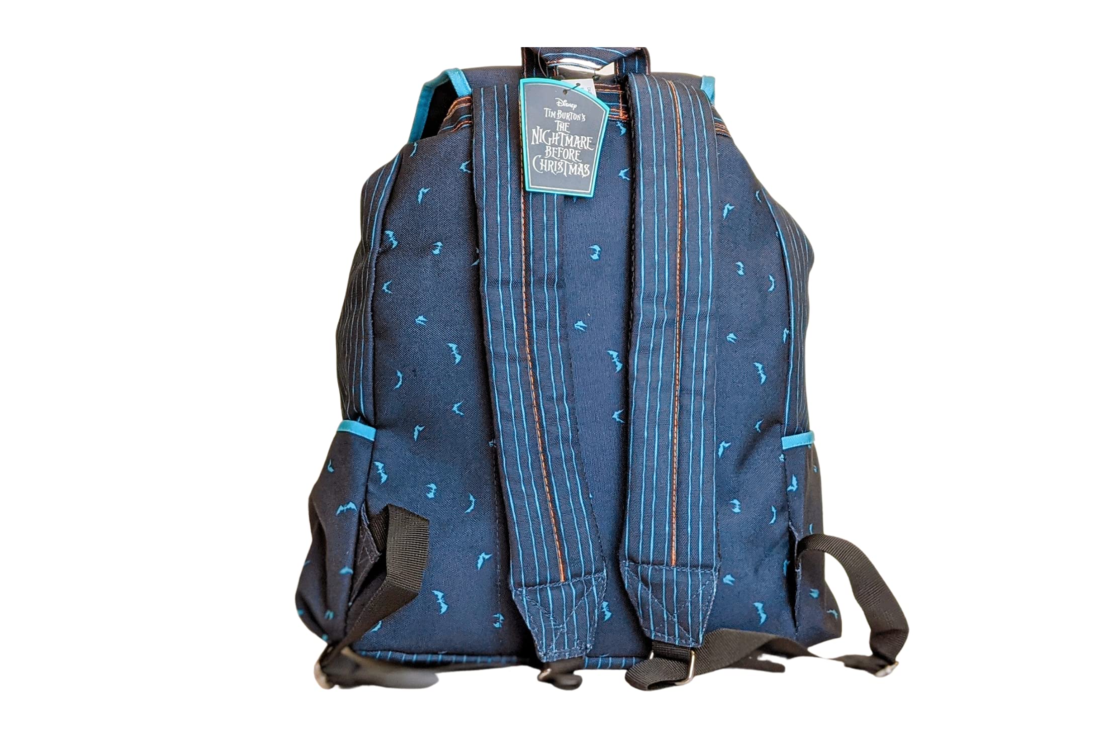 Loungefly Nightmare Before Christmas Boogie's Boys - Lock, Shock and Barrel Canvas Slouch Backpack