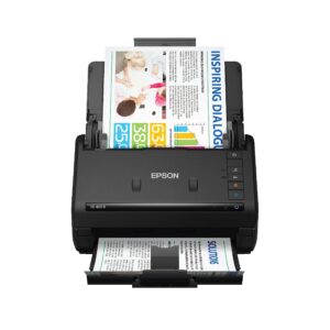 Epson Workforce ES-400 II Color Duplex Desktop Document Scanner for PC and Mac, with Auto Document Feeder (ADF) and Image Adjustment Tools (Renewed)