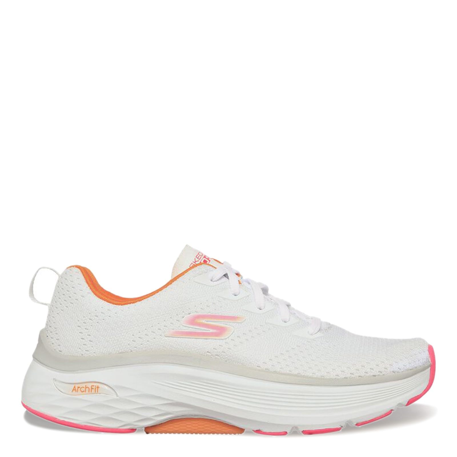 Skechers Max Cushioning Arch Fit White 8.5 B (M)