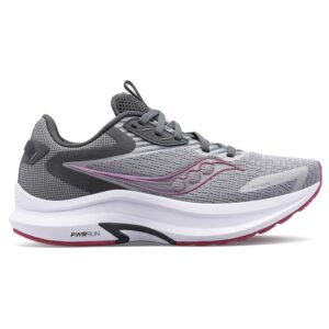 Saucony Women's AXON 2 Running Shoe, Shadow/Quartz, 9