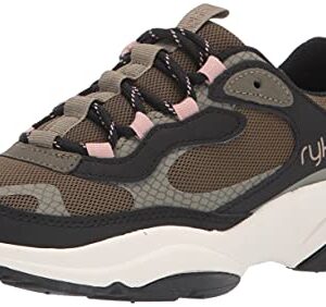 Ryka Women's Noriko Walking Shoe Dark Olive Exotic 8.5 W