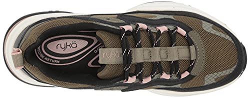 Ryka Women's Noriko Walking Shoe Dark Olive Exotic 8.5 W