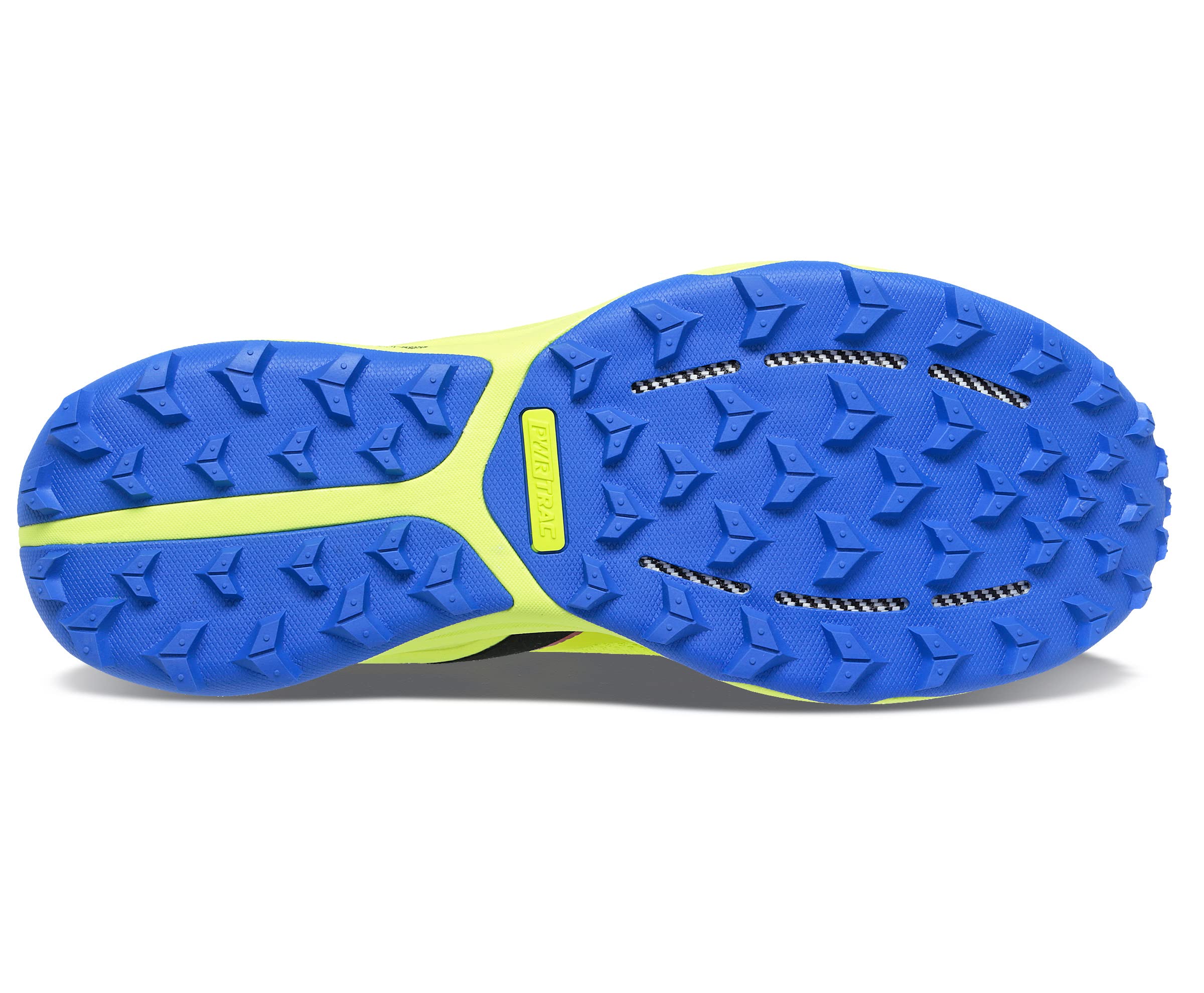 Saucony Men's Xodus Ultra Trail Running Shoe, Acid/Blue RAZ, 9