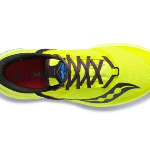 Saucony Men's Xodus Ultra Trail Running Shoe, Acid/Blue RAZ, 9
