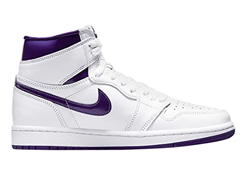 Jordan Womens Air 1 Retro High WMNS CD0461 151 Court Purple - Size 12W