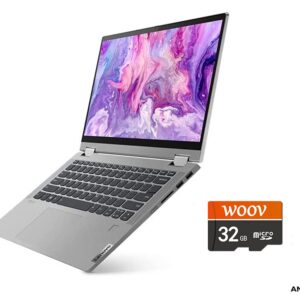 Lenovo Flex 5 14" FHD IPS 2in1 Touch Screen Laptop, 6-core AMD Ryzen 5 4500U (>i7-10710U), USB-C, WiFi, Fingerprint, Backlit KB, Webcam, HDMI, Win 10 Home, 32GB MSD Card (8GB RAM | 512GB PCIe SSD)