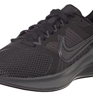 NIKE Damen Downshifter 11 Laufschuh, Black/dk Smoke Grey-Particle Grey, 38.5 EU