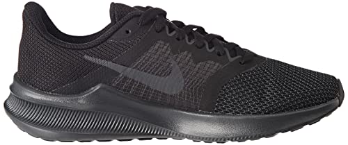 NIKE Damen Downshifter 11 Laufschuh, Black/dk Smoke Grey-Particle Grey, 38.5 EU