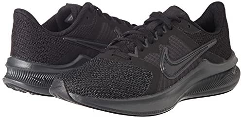 NIKE Damen Downshifter 11 Laufschuh, Black/dk Smoke Grey-Particle Grey, 38.5 EU