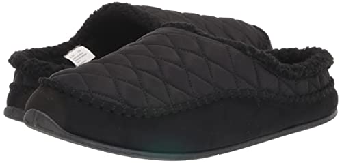 Deer Stags Men's ALMA Slipper, Black, 10 Wide