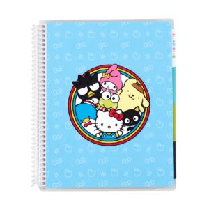 7" x 9" hello kitty & friends x erin condren kids planner & activity book. 12-month undated planner and activity sheets. cute gender neutral hello kitty theme with sticker sheets included.