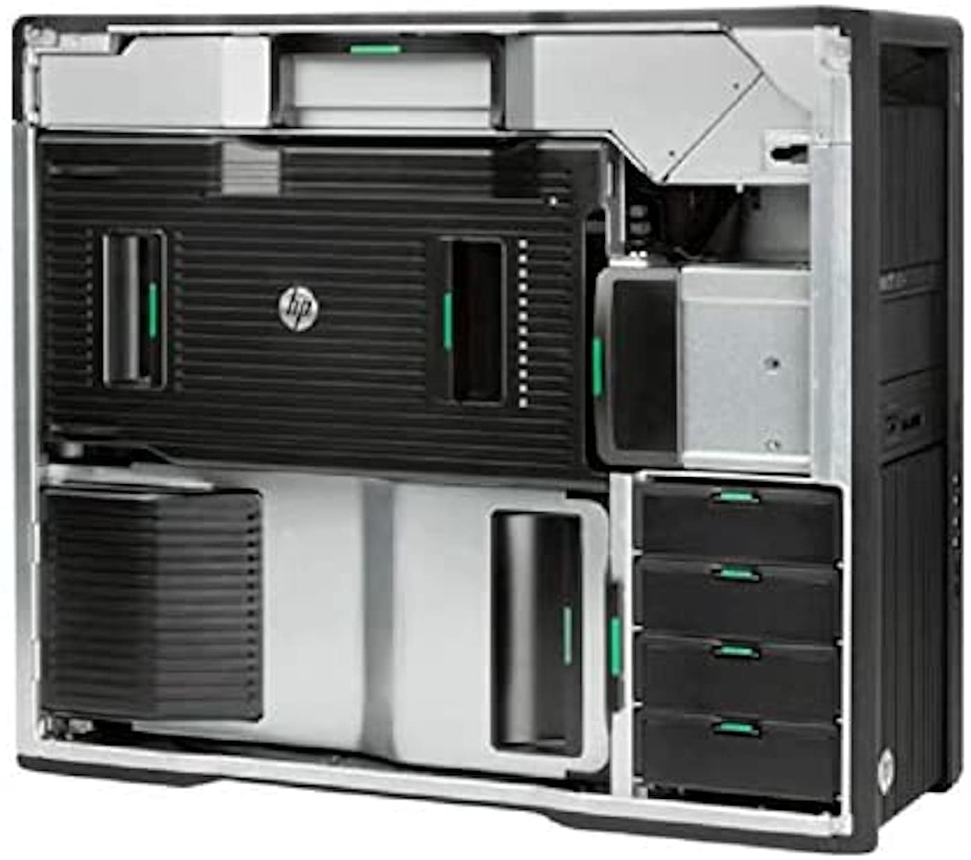 HP Z840 Workstation, 2X Intel Xeon E5-2678 v3 up to 3.1GHz (24 Cores Total), 512GB DDR4, 4X 1TB SSD, Quadro M4000 8GB (4X Display Ports), USB 3.0, Windows 10 Professional 64-bit (Renewed)