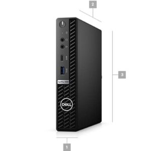 Dell OptiPlex 5080 Desktop Micro - Intel Core i7 10th Gen - i7-10700T - Eight Core 4.5Ghz - 512GB SSD - 16GB RAM - Windows 10 Pro (Renewed)