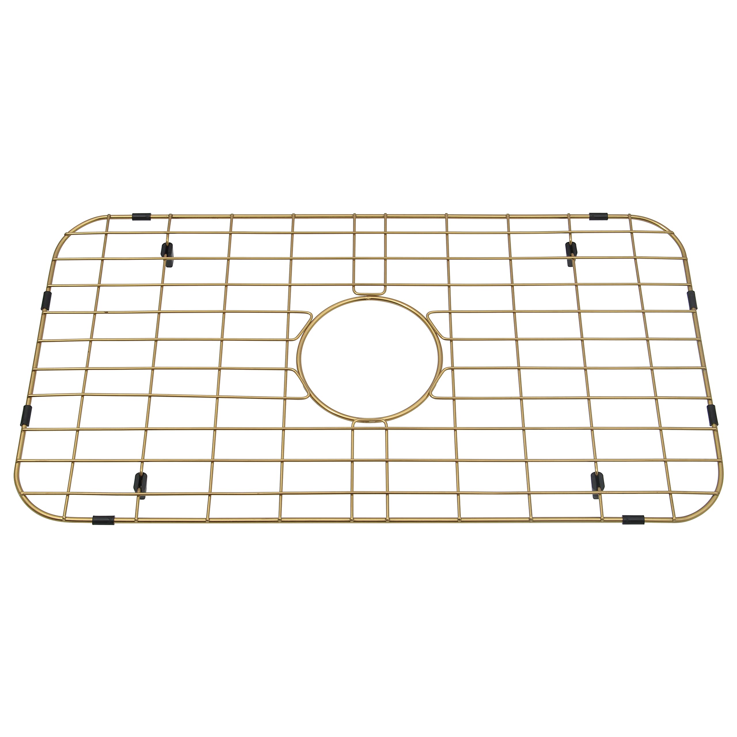 Lonsince Gold Sink Protector,24 15/16" X 13 1/8" Kitchen Sink Grid Gold,Stainless Steel Sink Protector,Sink Bottom Grid,Sink Grate