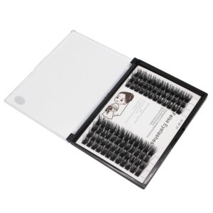 Bodermincer 84 Clusters Large Pack D Curl Volume Lashes Set Wide Cluster False Eyelash DIY Eyelash Extension Individual Lash Girl Women Home Eyelash Extension (12mm)