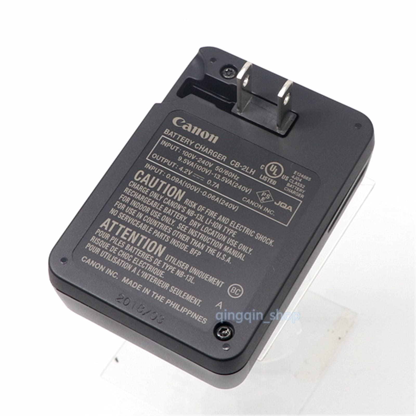 POWERSHOTG CB-2LHT CB-2LH Battery Charger for Canon NB-13L PowerShot G1X G5X G7 X G7X Mark 2 II III G9 X G9X SX620 SX720 SX730 SX740 HS Camera