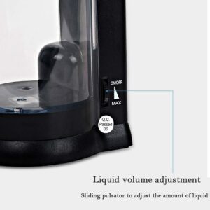 SHUTING2020 Soap Dispenser Automatic Foaming Hand Sanitizer Bottle Wall Mounting Lotion Bottle Soap Dispenser Large Capacity Soap Pump (Color : Black)