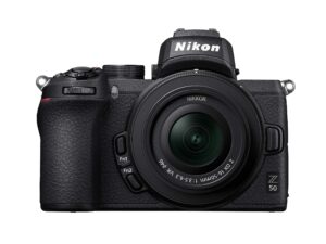nikon z50 + z dx 16-50mm mirrorless camera kit voa050k001 (renewed)