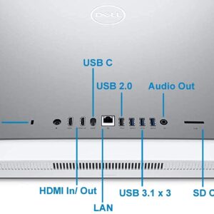 Dell Inspiron 7700 All in One, 27 FHD Touchscreen, Intel 11th Gen i7-1165G7, 16GB RAM, 256GB NVMe SSD, Webcam, Nvidia Geforce MX330 2GB Graphics, HDMI, SD-Card, USB Type-C - Windows 10 Pro (Renewed)