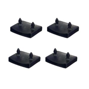 nanshine 20pcs 55.5-57mm replacement bed slat holders kits bundles plastic centre caps holders