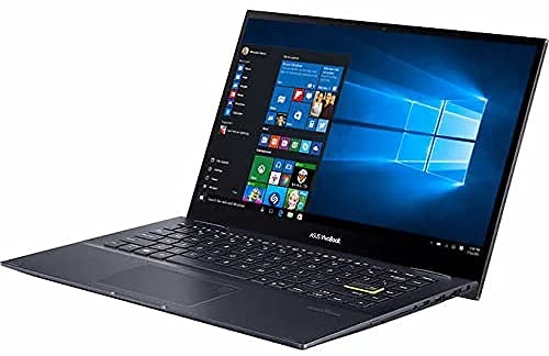 Asus 2021 Thin and Light VivoBook Flip 14,14” FHD Touchscreen, AMD 8-Core Ryzen 7 5700U, 16GB RAM, 1TB PCIe SSD, Backlit, Fingerprint, Win10 Home, Bundled with Woov 32GB Micro SD Card