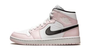 nike womens wmns 1 mid bq6472 500 barely rose - size 5.5w