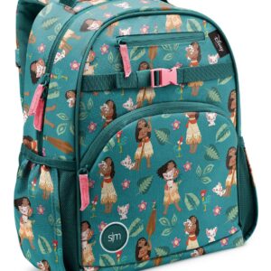 Simple Modern Disney Toddler Backpack for School Girls and Boys | Kindergarten Elementary Kids Backpack | Fletcher Collection | Kids - Medium (15" tall) | Moana's Village