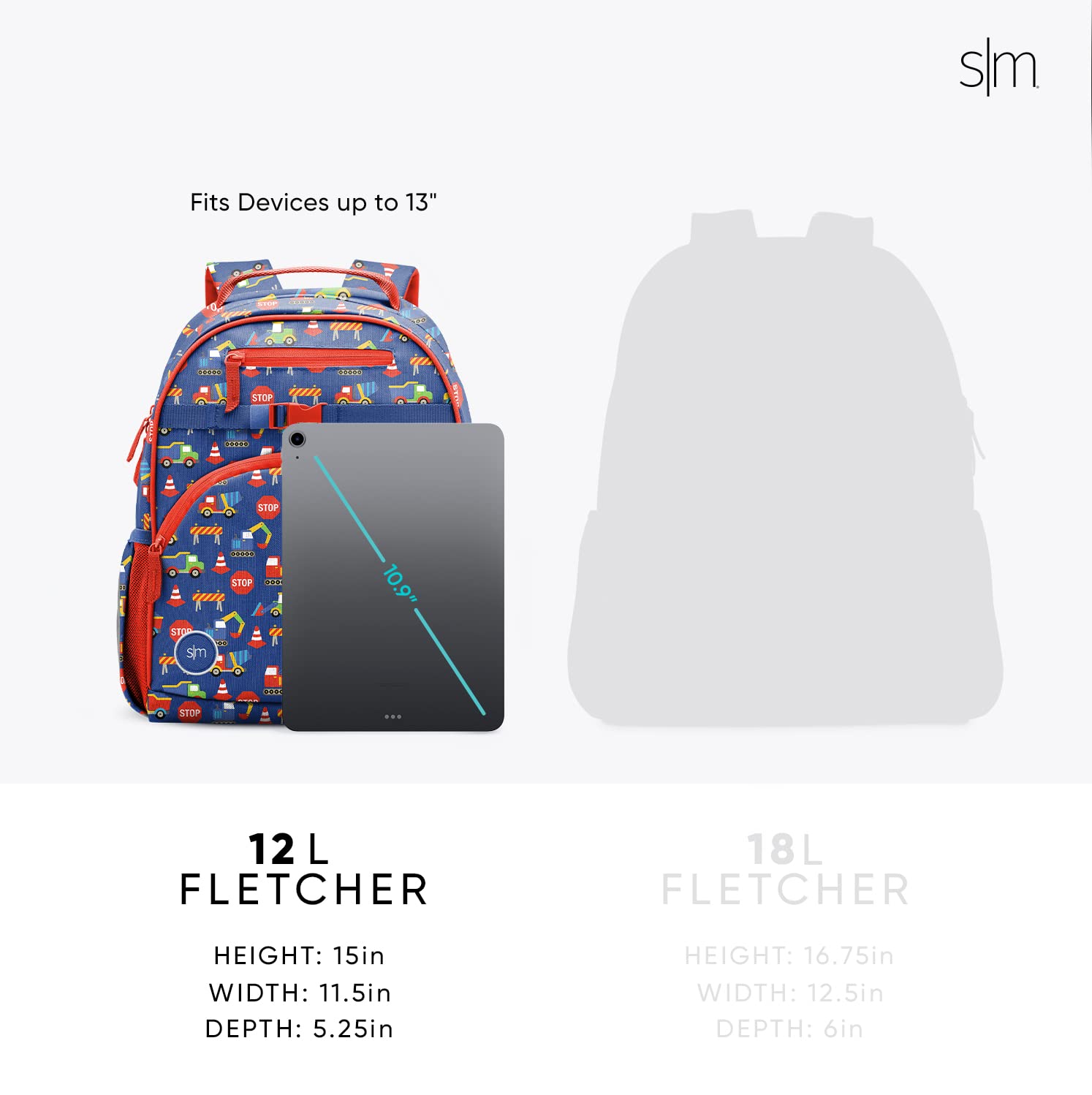 Simple Modern Disney Toddler Backpack for School Girls and Boys | Kindergarten Elementary Kids Backpack | Fletcher Collection | Kids - Medium (15" tall) | Moana's Village