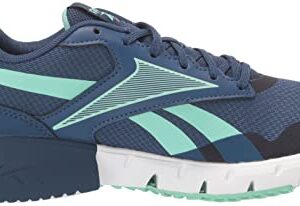 Reebok Women's ZTAUR Running Shoe, Batik Blue/Hint Mint/Vector Navy, 9.5