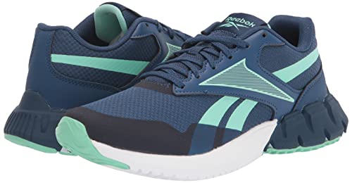 Reebok Women's ZTAUR Running Shoe, Batik Blue/Hint Mint/Vector Navy, 9.5