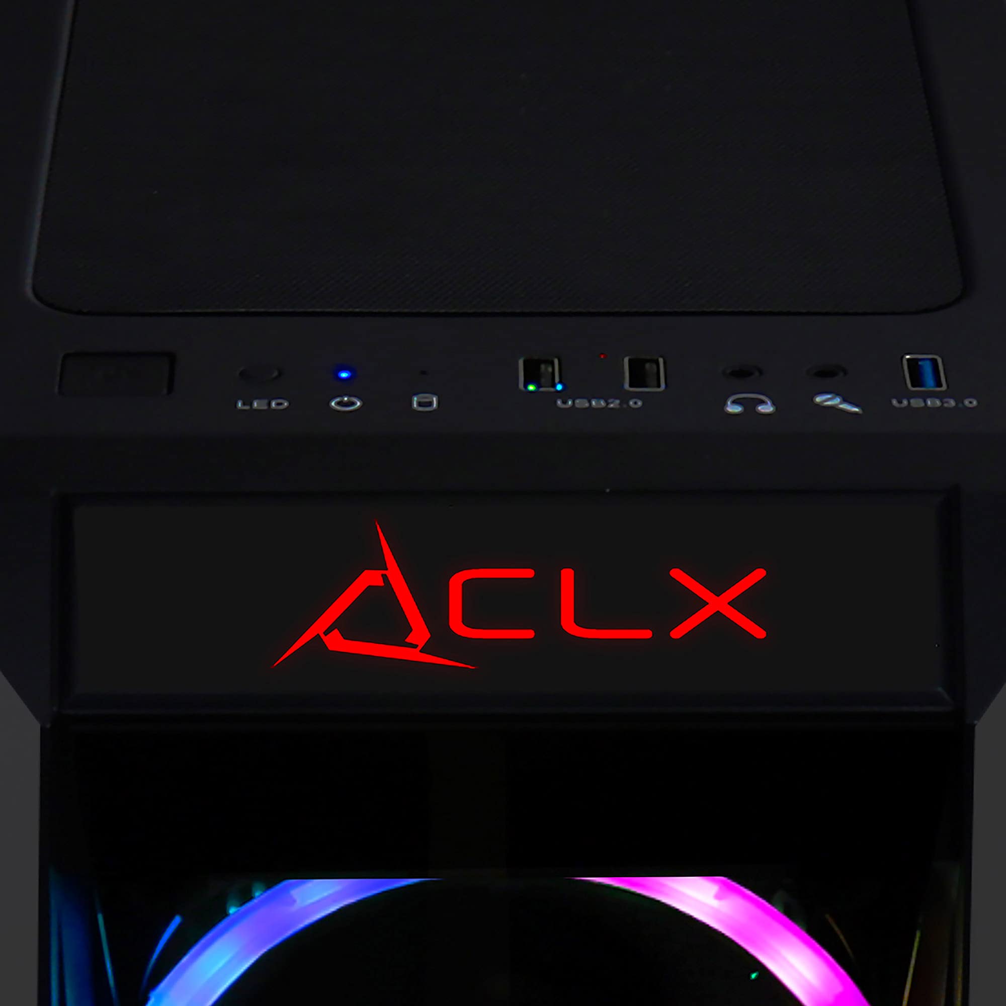 CLX Set Gaming Desktop - AMD Ryzen 7 5800X 3.8GHz 8-Core, 16GB DDR4 3200MHz Memory, GeForce RTX 3060 Ti 8GB GDDR6 Graphics, 240GB SSD, 2TB HDD, WiFi, Windows 11 Home