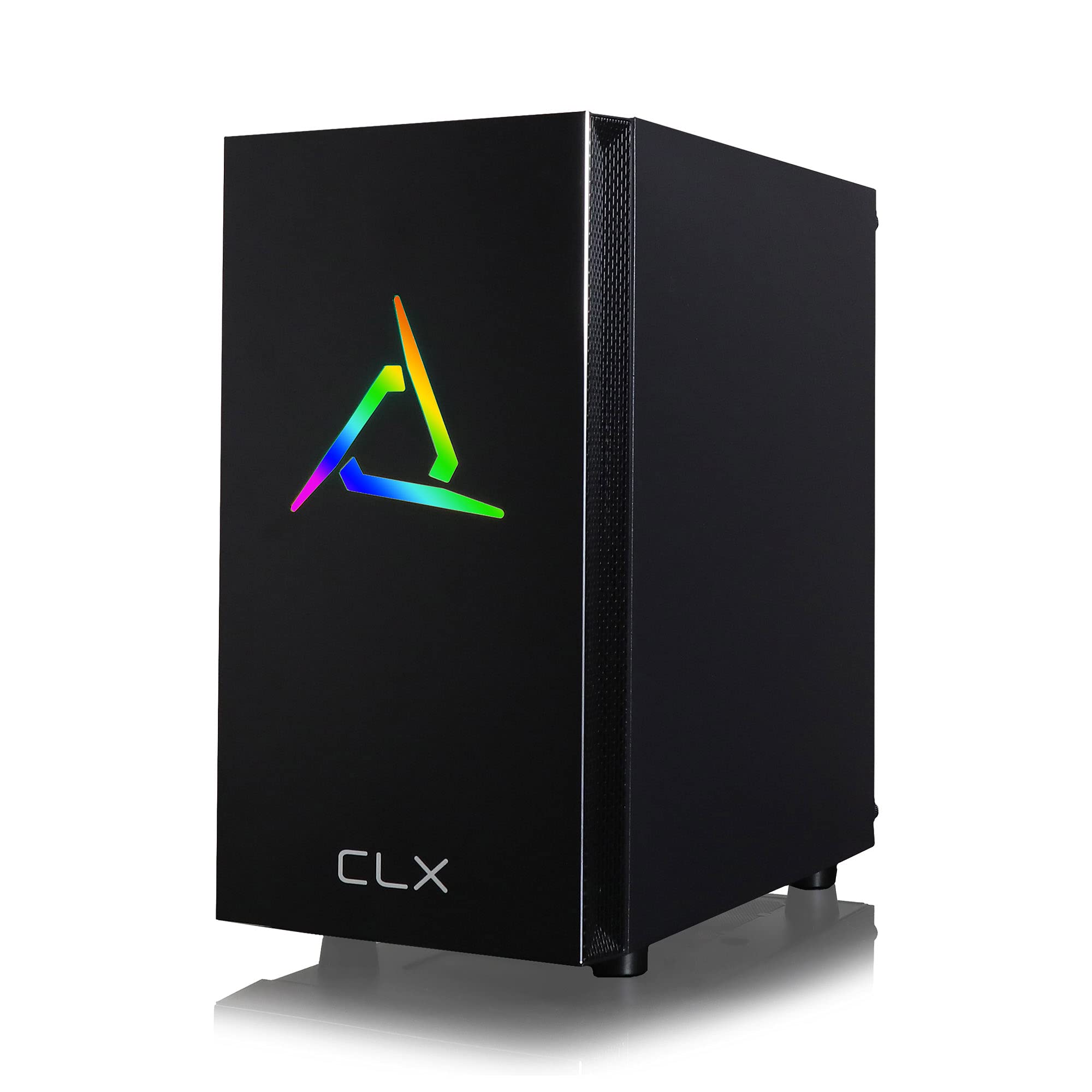 CLX Set TGMSETRTH0C20BM Gaming Desktop - Liquid Cooled AMD Ryzen 9 5900X 3.7GHz 12-Core Processor, 16GB DDR4 Memory, GeForce RTX 3060 Ti 8GB GDDR6 Graphics, 480GB SSD, 2TB HDD, WiFi, Windows 11 Home