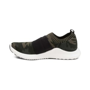 aetrex women's allie arch support sneakers - plantar fasciitis orthopedic sneakers camo