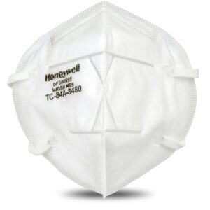 Honeywell Safety NIOSH-Approved N95 DF300 Flatfold Respirator, 20-pack (RAP-74038), White,One Size Fits All