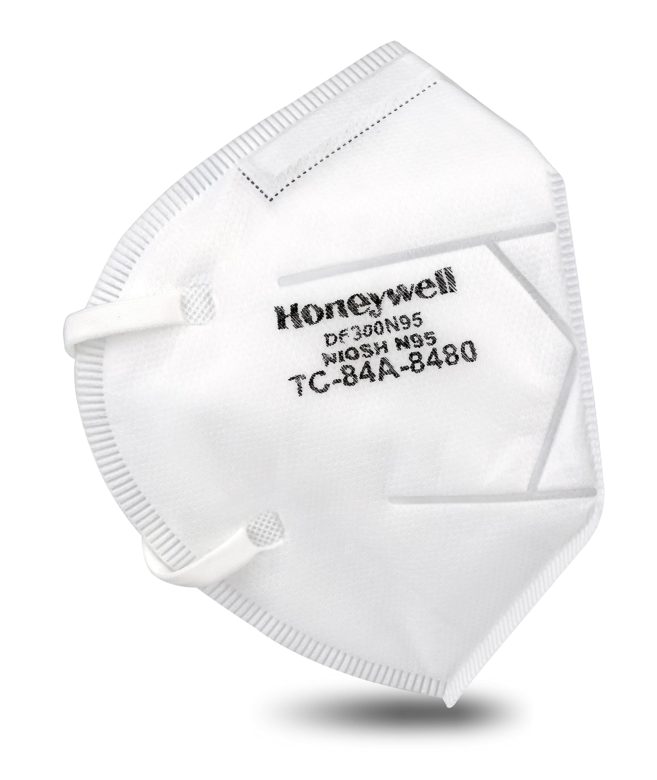 Honeywell Safety NIOSH-Approved N95 DF300 Flatfold Respirator, 20-pack (RAP-74038), White,One Size Fits All