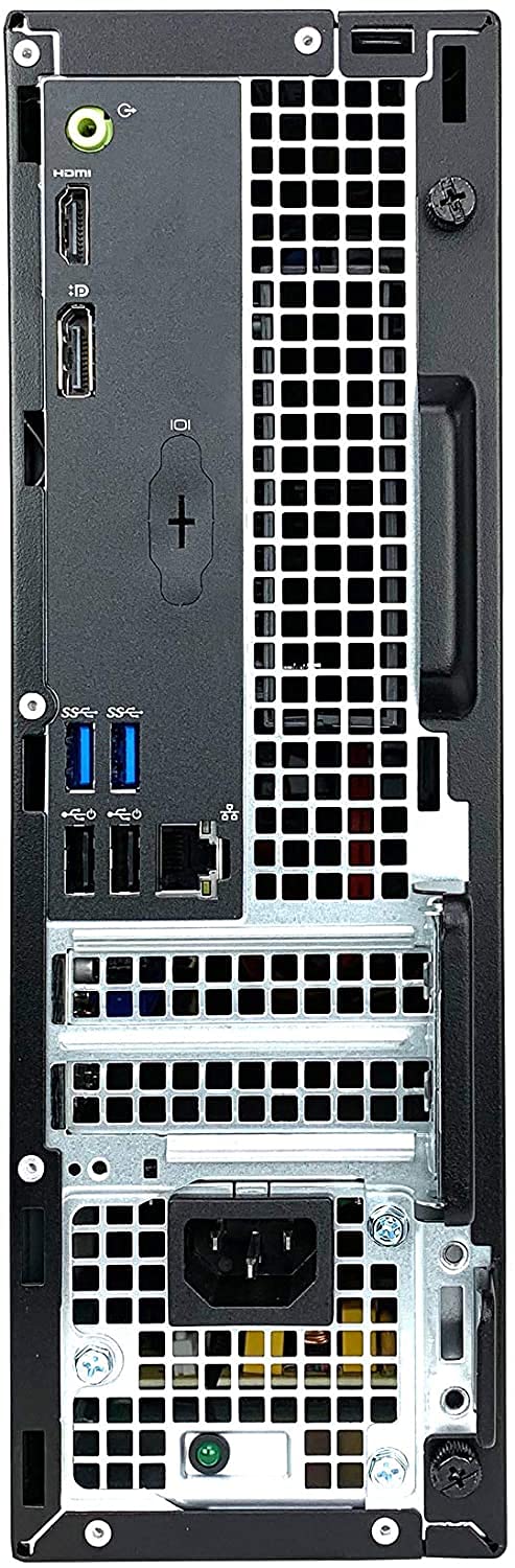 Dell OptiPlex 3050 SFF Computer System w/Dual 24” Monitors w/Stand, Intel i5-6500 up to 3.6GHz, 16GB RAM, 1TB NVMe M.2, Intel HD 530 Graphics, USB 3.1, USB WiFi, Win 10 Pro (Renewed)