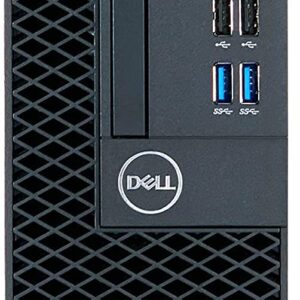 Dell OptiPlex 3050 SFF Computer System w/Dual 24” Monitors w/Stand, Intel i5-6500 up to 3.6GHz, 16GB RAM, 1TB NVMe M.2, Intel HD 530 Graphics, USB 3.1, USB WiFi, Win 10 Pro (Renewed)