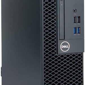 Dell OptiPlex 3050 SFF Computer System w/Dual 24” Monitors w/Stand, Intel i5-6500 up to 3.6GHz, 16GB RAM, 1TB NVMe M.2, Intel HD 530 Graphics, USB 3.1, USB WiFi, Win 10 Pro (Renewed)