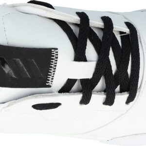 adidas Women's Adricross Retro Spikeless Golf Shoes, Footwear White/Core Black/Footwear White, 6